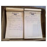 1974 GIBSON T.B.A. CO. MOBIL RECIEPT BOOKS