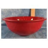 PYREX 'PRIMARY COLORS' MIXING BOWL RED 10'