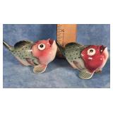 VTG. FISH SALT & PEPPER SHAKERS