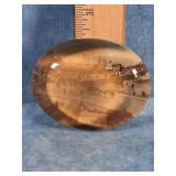 GLASS SOUVENIR PAPERWEIGHT
