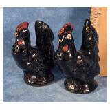VTG. ROOSTER SALT & PEPPER SHAKERS
