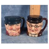 TOBY MUG SALT & PEPPER SHAKERS