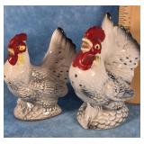 VTG. ROOSTER SALT & PEPPER SHAKERS