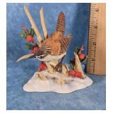 LENOX MARSH WREN BIRD FIGURINE