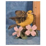 LENOX YELLOW WARBLER BIRD FIGURINE