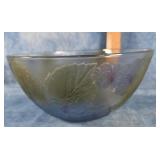 KIG INDONESIA FROSTED GLASS SERVING BOWL 10'