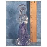 HAND-BLOWN ART GLASS PRAYING ANGEL FIGURINE