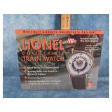 LIONEL COLLECTIBLE TRAIN WATCH NEW IN BOX