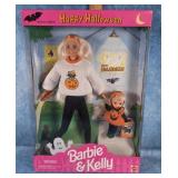 1996 BARBIE & KELLY HAPPY HALLOWEEN  NEW IN BOX