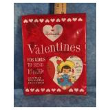 VINTAGE UNOPENED HALLMARK "VALENTINES FOR GIRLS"
