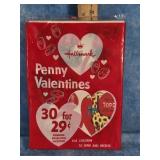 VINTAGE UNOPENED HALLMARK "PENNY VALENTINES" NOS