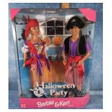 1998 BARBIE & KEN HALLOWEEN PARTY  NEW IN BOX