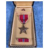 UNITED STATES BRONZE STAR MEDAL SET FROM WWII