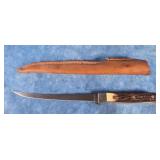 SCHRADE UNCLE HENRY 167UH FIXED BLADE FILLET KNIFE