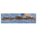 "TRAINS GONE BY" FIGURINES BY GEORGIA MARBLE