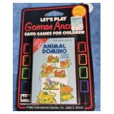 ANIMAL DOMINO CHILDRENS CARD GAME NEW OLD STOCK