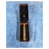 VINTAGE GOLD PLATED GILLETTE SAFETY RAZOR