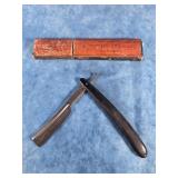 JOHAN EUGSTROM NO.15 STRAIGHT RAZOR W CASE