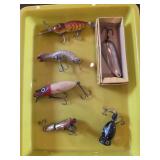 FISHING LURES BOX LOT