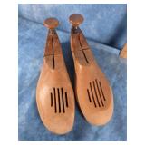 ANTIQUE WOODEN VENTED SHOE STRETCHER FORMS