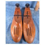 ANTIQUE WOODEN VENTED SHOE STRETCHER FORMS