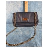 MICHAEL KORS BLUE JET SET FLAP SHOULDER BAG