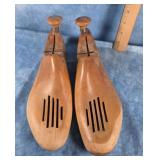 ANTIQUE WOODEN VENTED SHOE STRETCHER FORMS