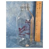 MEADOW BROOK FARMS DAIRY PEORIA, IL GLASS MILK