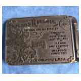 VTG. SEARS ROEBUCK & CO. CHICAGO, IL BRASS BUCKLE