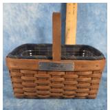 LONGABERGER COLLECTORS CLUB CHARTER MEMBER BASKET