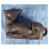 VINTAGE CAST IRON LAMB CAKE MOLD