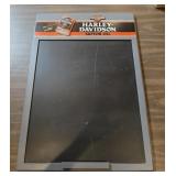 WOODEN HARLEY DAVIDSON MOTOR OIL CHALK BOARD