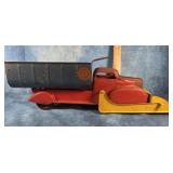 MARX LUMAR CONTRACTORS PRESSED STEEL DUMP TRUCK