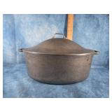 VTG. MASTER HEAVY CAST 4 ALUMINUM OVAL ROASTER