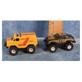 2 SCHAOER STOMPER 4x4 TOY TRUCKS MCDONALDS 1980