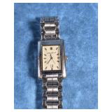 VTG. EDDIE BAUER TANK-STYLE WRIST WATCH
