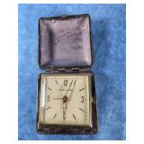PHONNEY-WALKER TRAVEL ALARM CLOCK IN CASE
