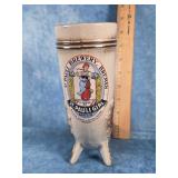 ST. PAULI GIRL STONEWARE HORN BEER STEIN GERMANY