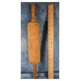 9" WOODEN ROLLING PIN