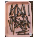 PRIMITIVE SQUARE CUT NAILS BOX LOT