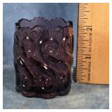 ANTIQUE EAPG AMETHYST PURPLE TOOTHPICK HOLDER