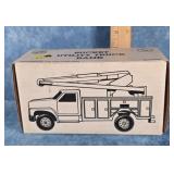 ILLINOIS POWER BUCKET UTILITY TRUCK DIE-CAST BANK