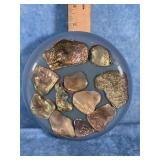 MID-CENTURY MODERN ABALONE SHELL TRIVET