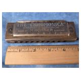 M. HOHNER THE CHROMATIC HARMONICA