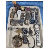 WRIST WATCHES BOX LOT