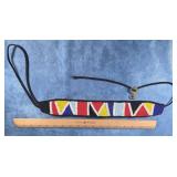 MAASAI-STYLE HAND BEADED BELT