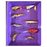 FISHING LURES BOX LOT