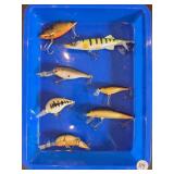 FISHING LURES BOX LOT