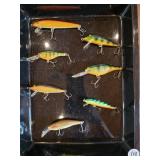 FISHING LURES BOX LOT