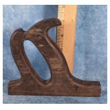 VINTAGE WOODEN PLANE HANDLE